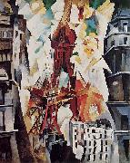 robert delaunay Tour Eiffel oil on canvas